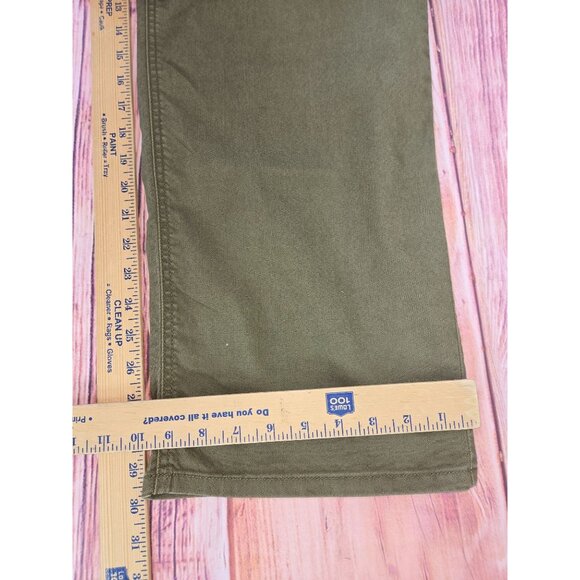 Prana‎ Mens Olive Slim Fit Jeans 42x30 Cotton Blend - Picture 9 of 9